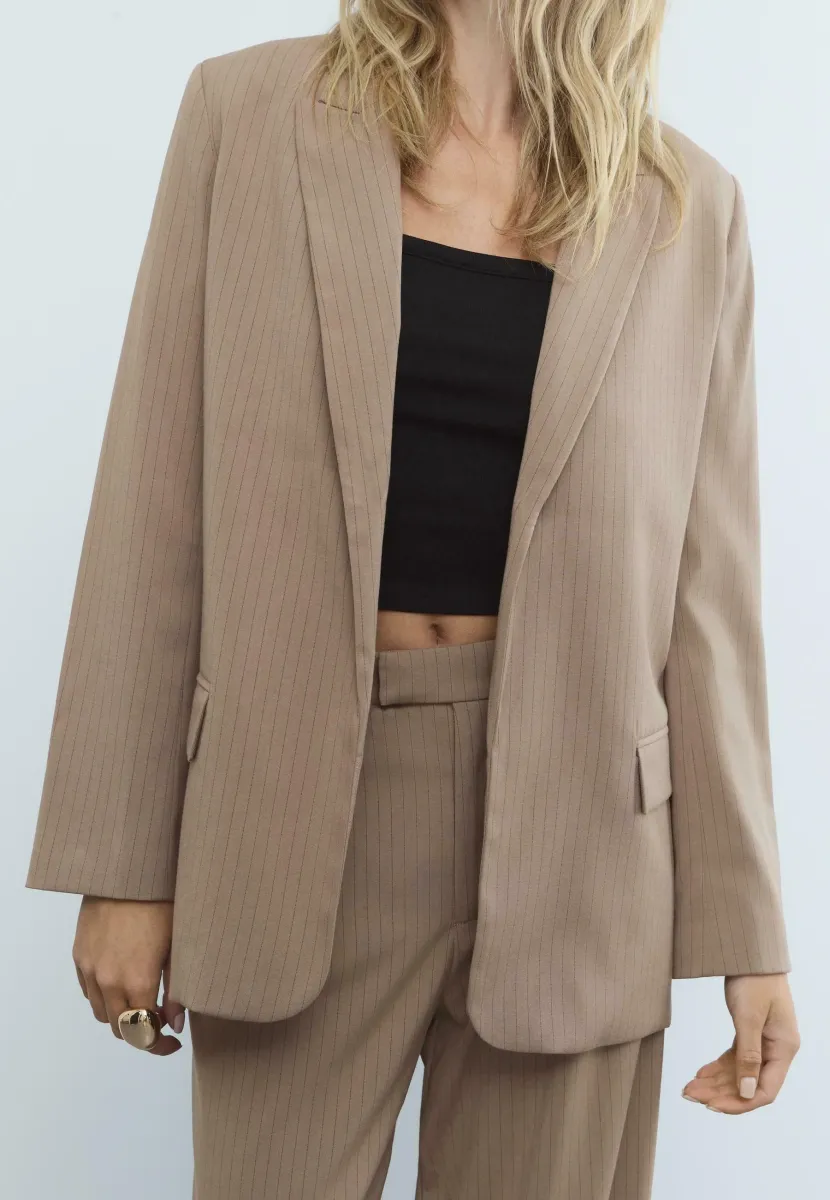 Blazer - mottled brown