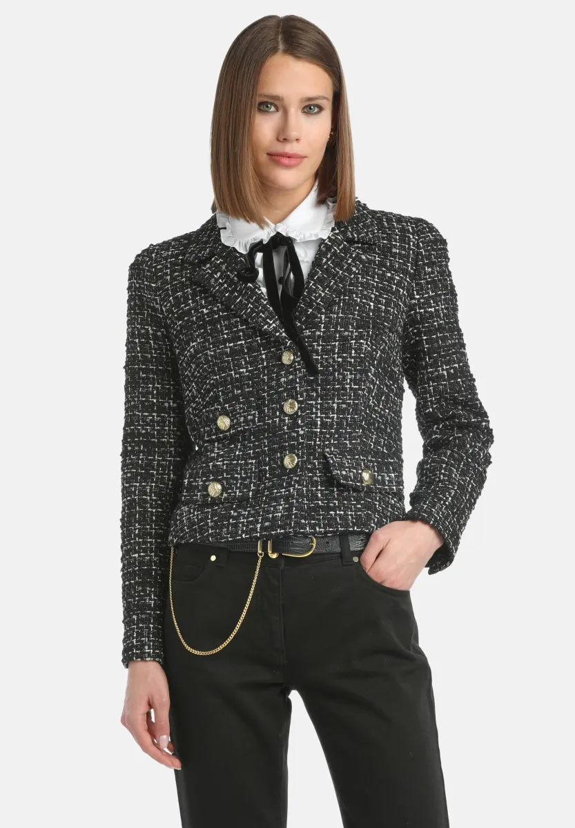 Blazer - nero bianco