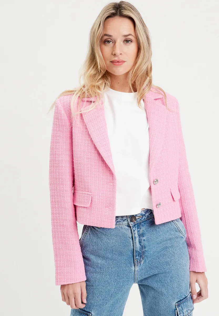 Blazer - rose clair