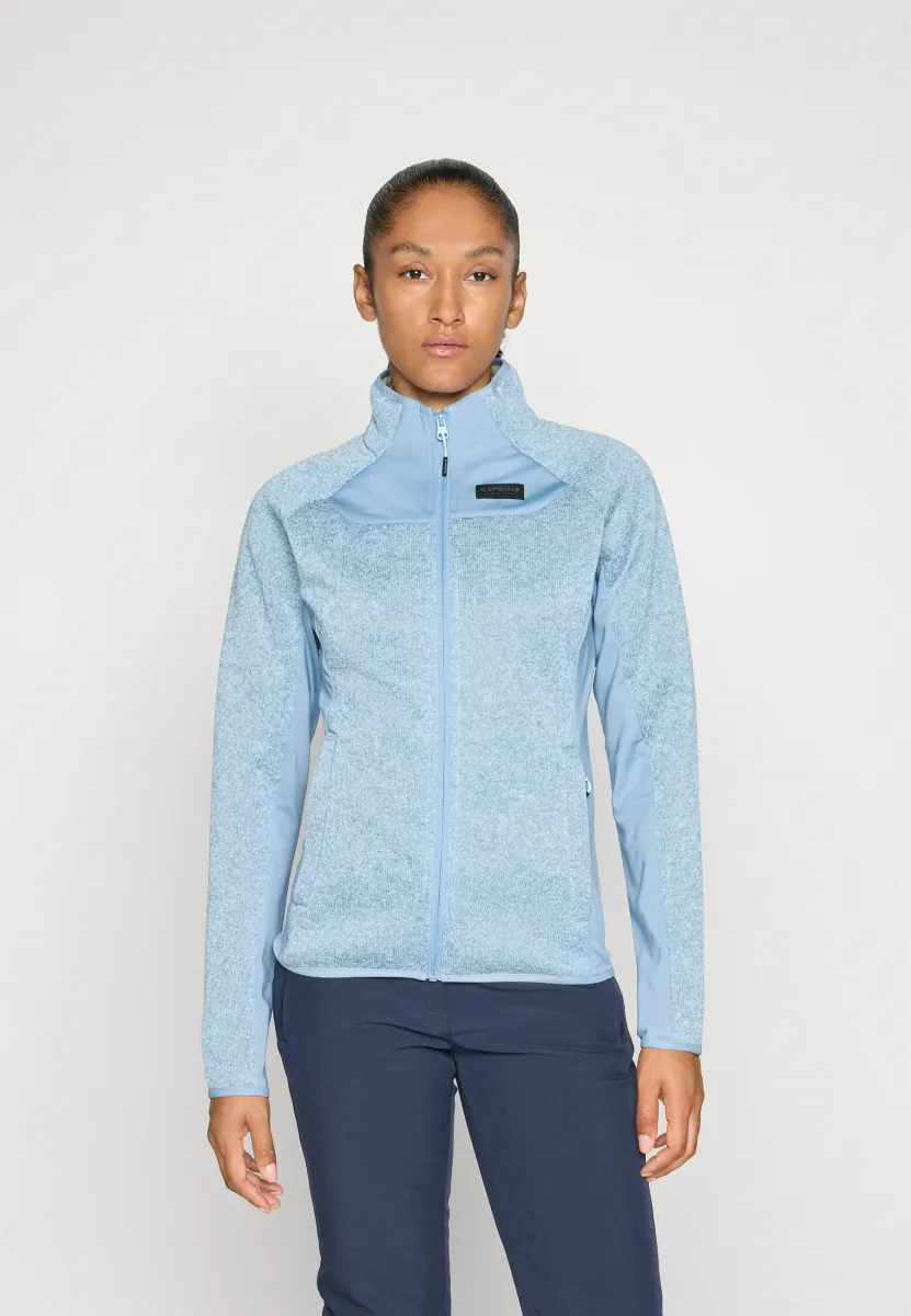 BLEEKER - Fleecejacke - baby blue
