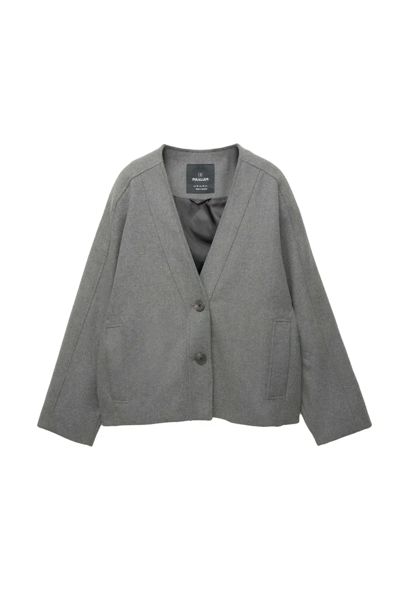 BLEND - KIMONO - Leichte Jacke - grey