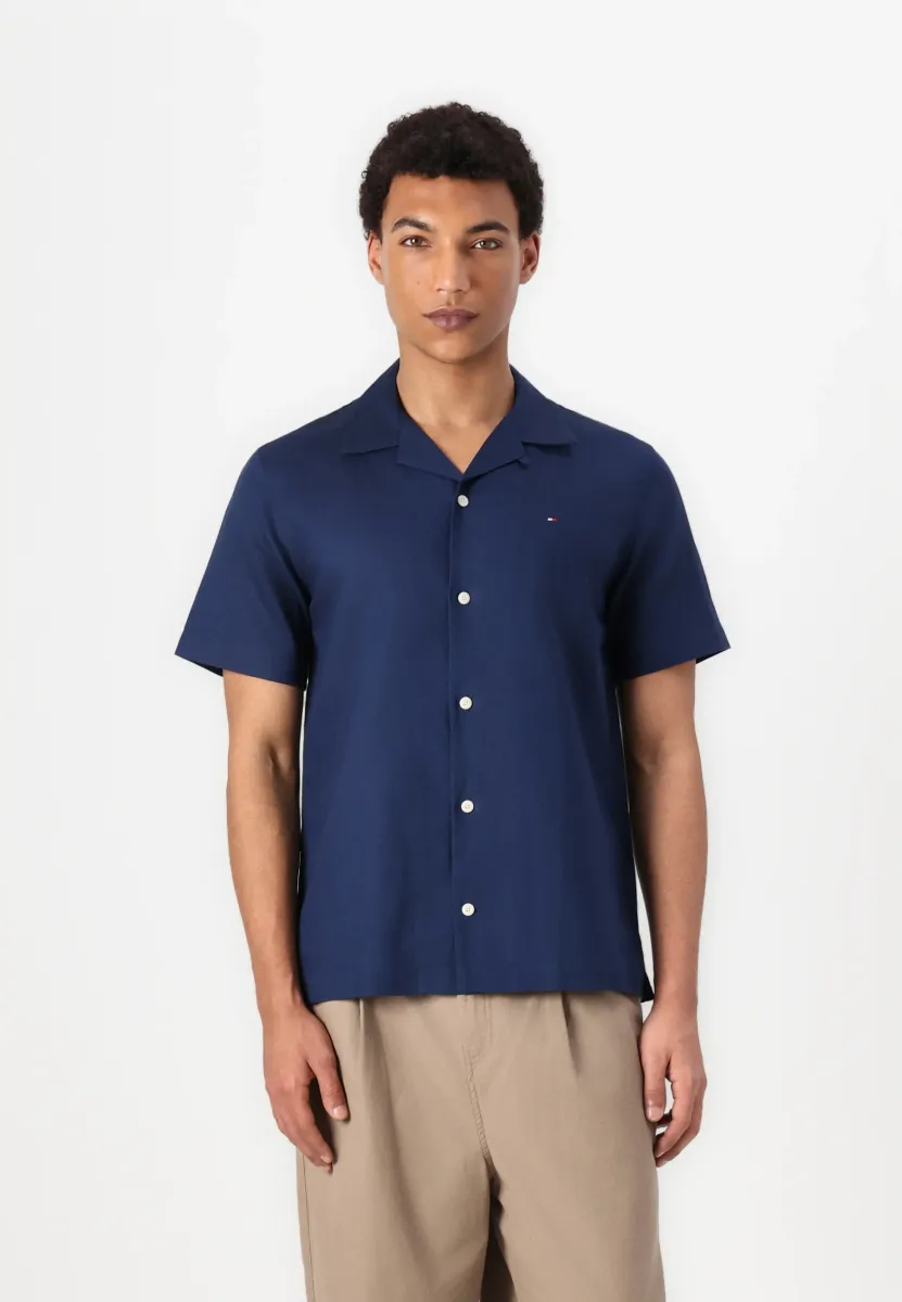 BLEND SOLID - Hemd - carbon navy