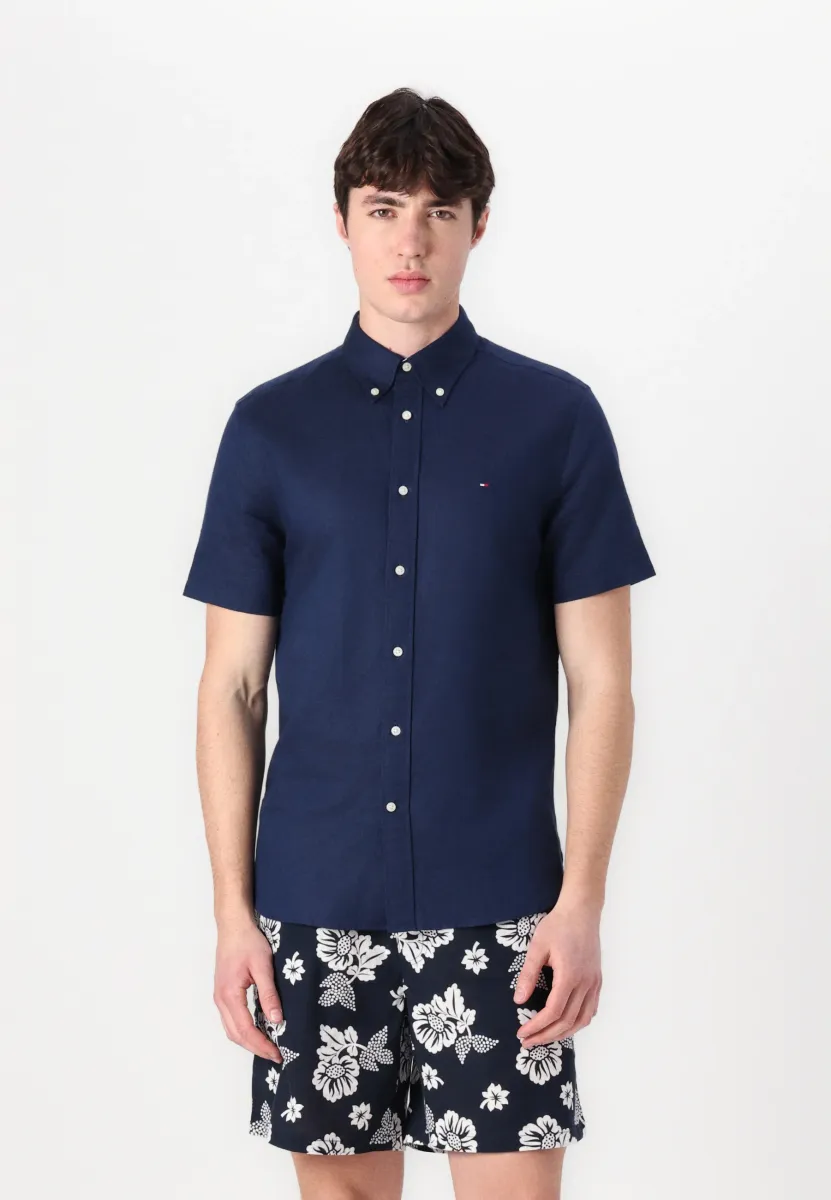 BLEND SOLID SHIRT - Hemd - carbon navy