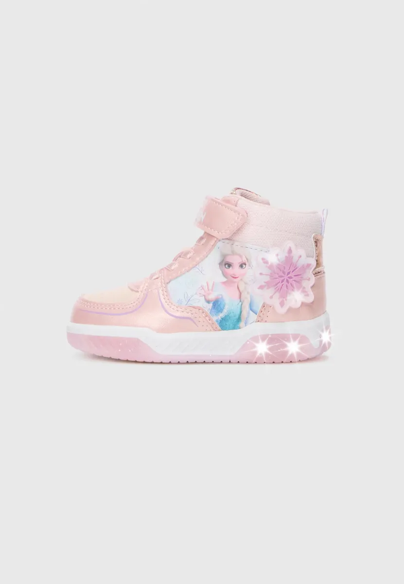 BLINKING OUTSOLE FROZEN - Sneaker high - pink