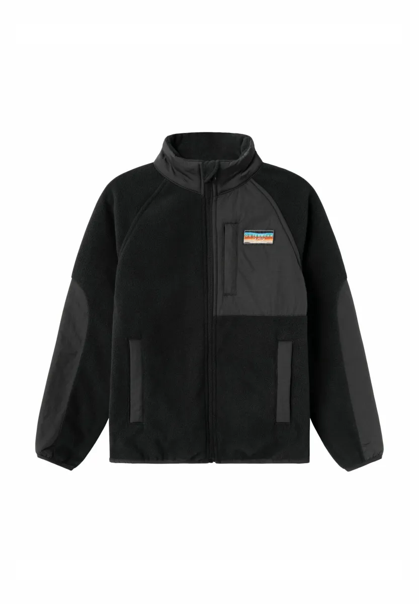 BLOCK - Fleecejacke - black