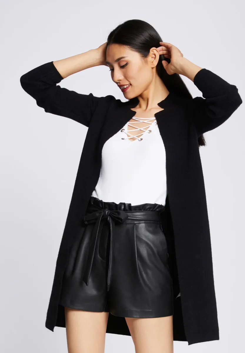BLOCK - Strickjacke - noir
