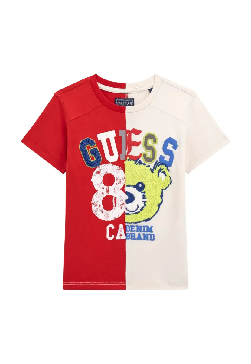 BLOCK - T-Shirt print - rot merf