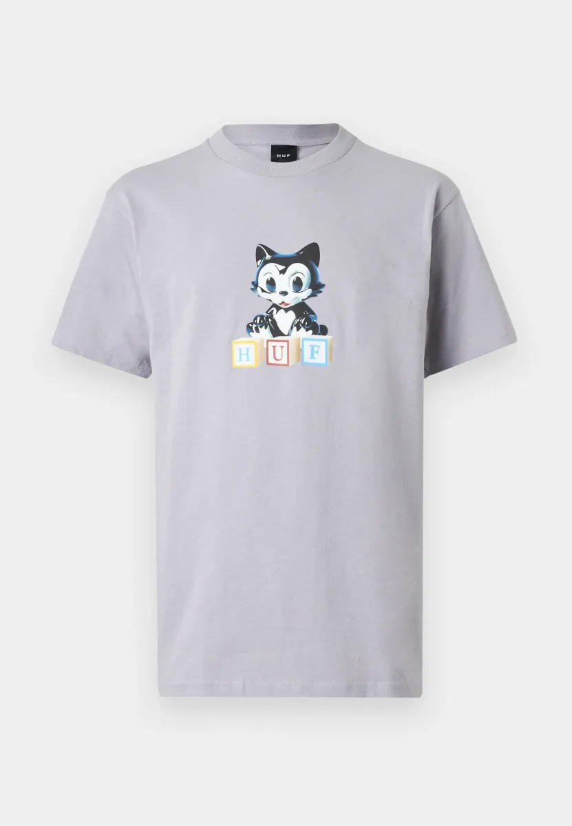 BLOCKS TEE UNISEX - T-Shirt print - lilac chalk