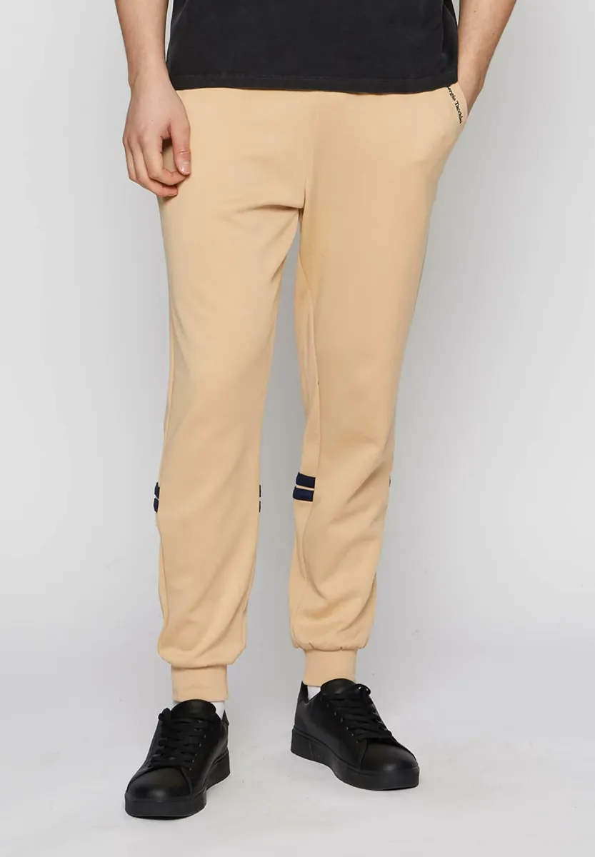 BLOW JOGGING - Jogginghose - latte maritime/blue