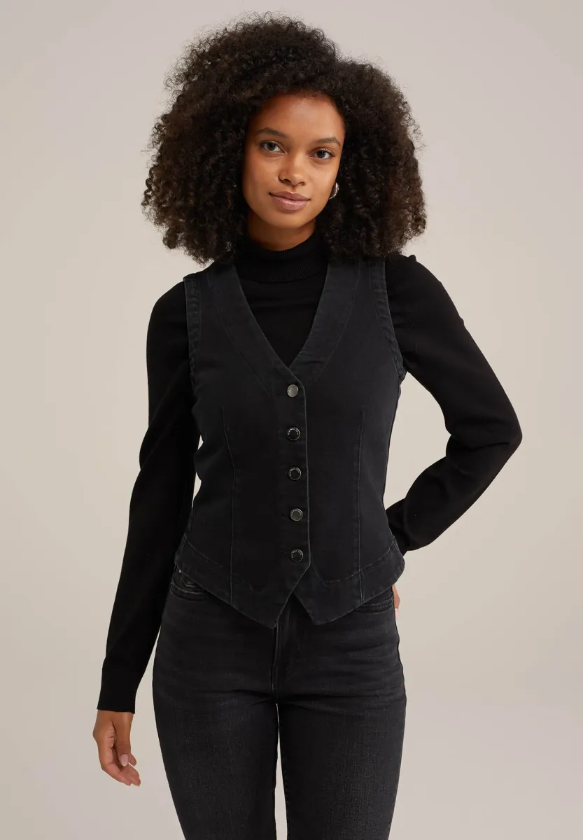 BLUE RIDGE - Weste - black