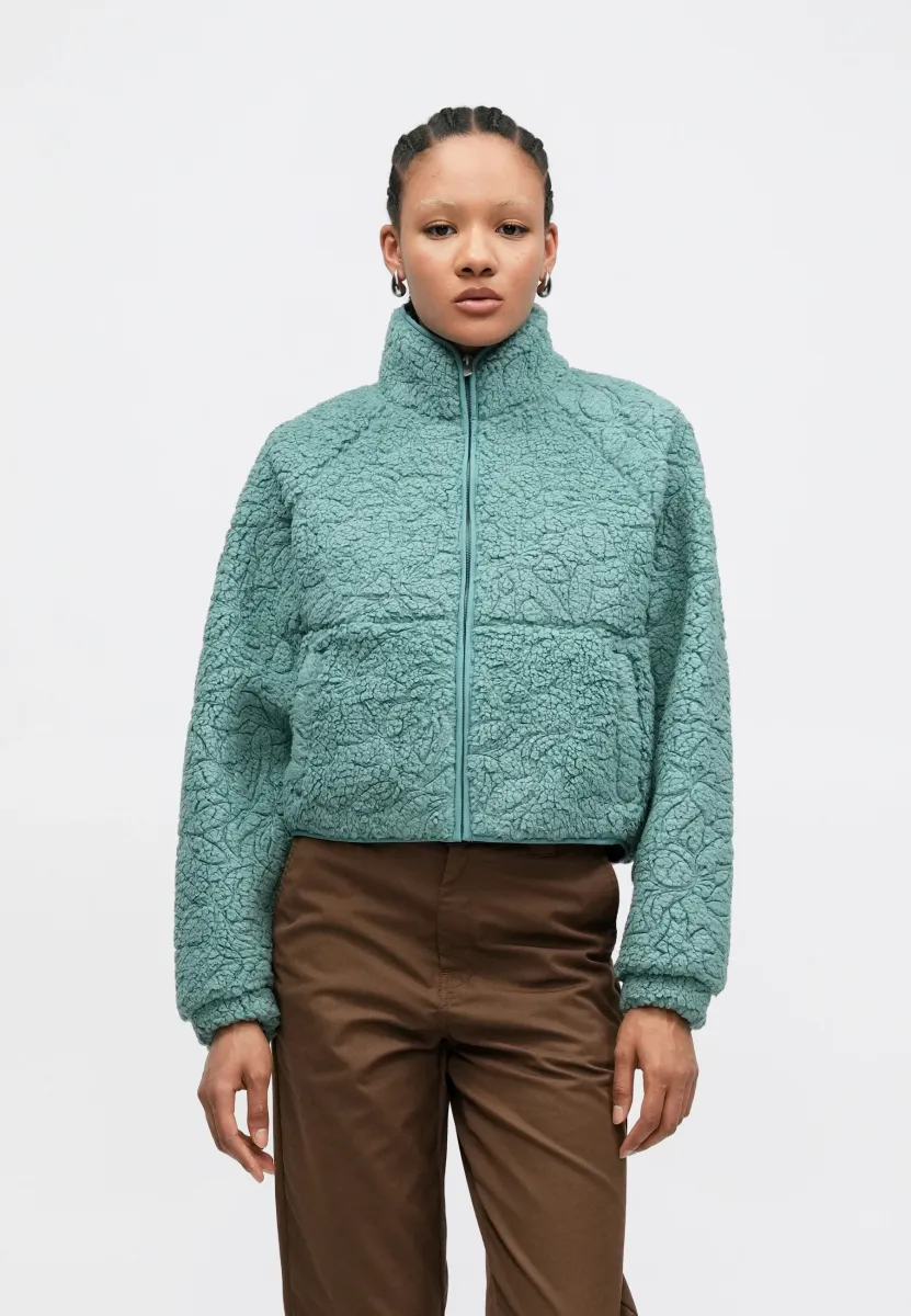 BLURRY CLOUD - Fleecejacke - mineral blue