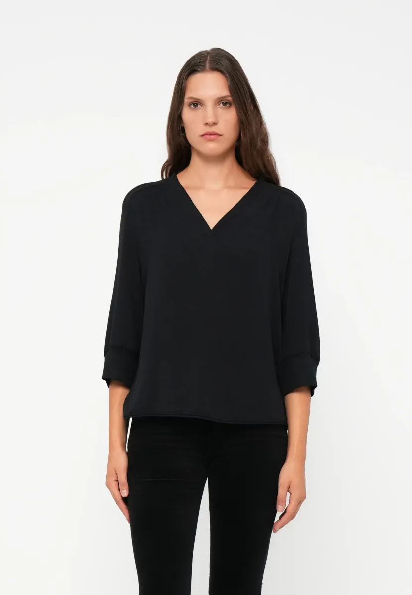 Bluse - black