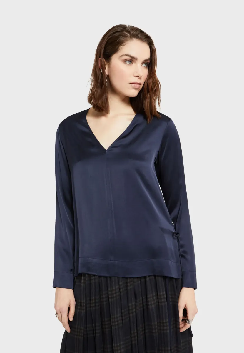 Bluse - midnight blue