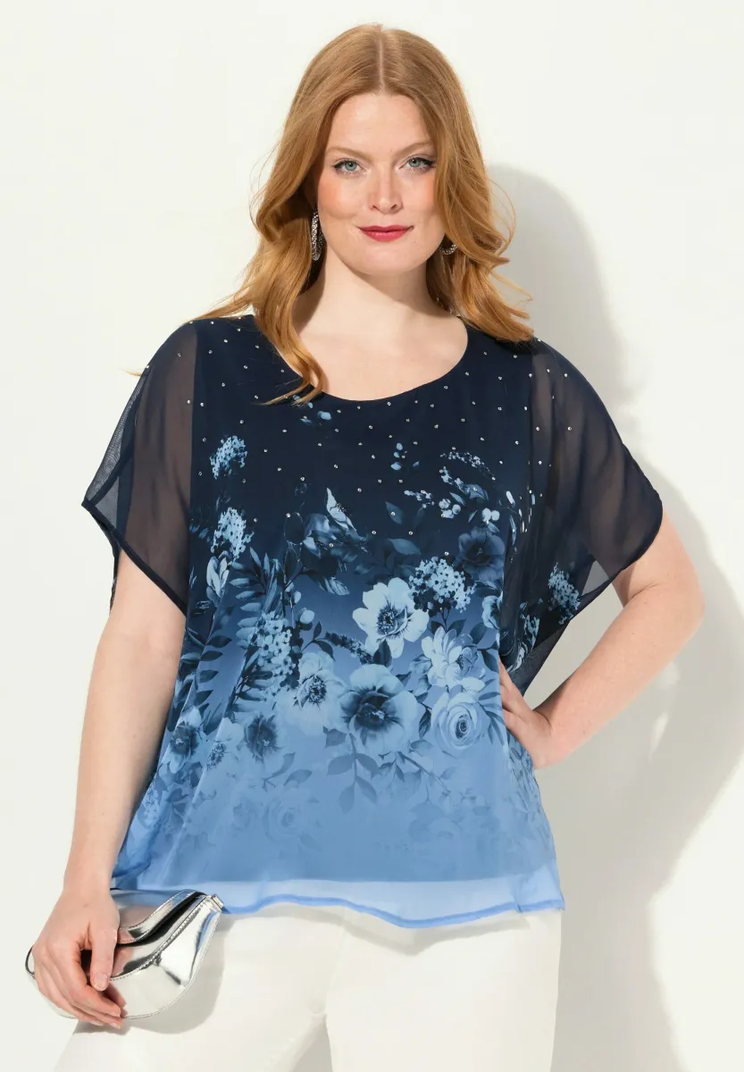 Bluse - navy blue