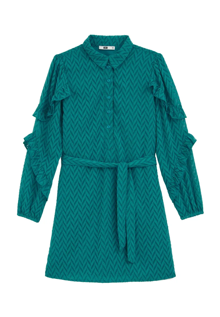 Blusenkleid - green
