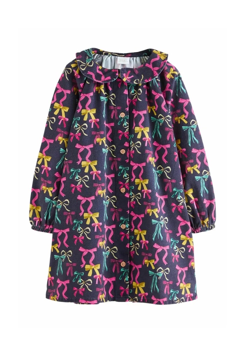 Blusenkleid - navy bow print
