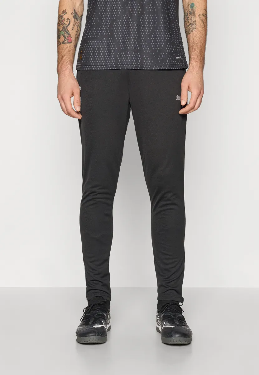 BMG TRAINING PANTS POCKETS - Vereinsmannschaften - black/silver-coloured