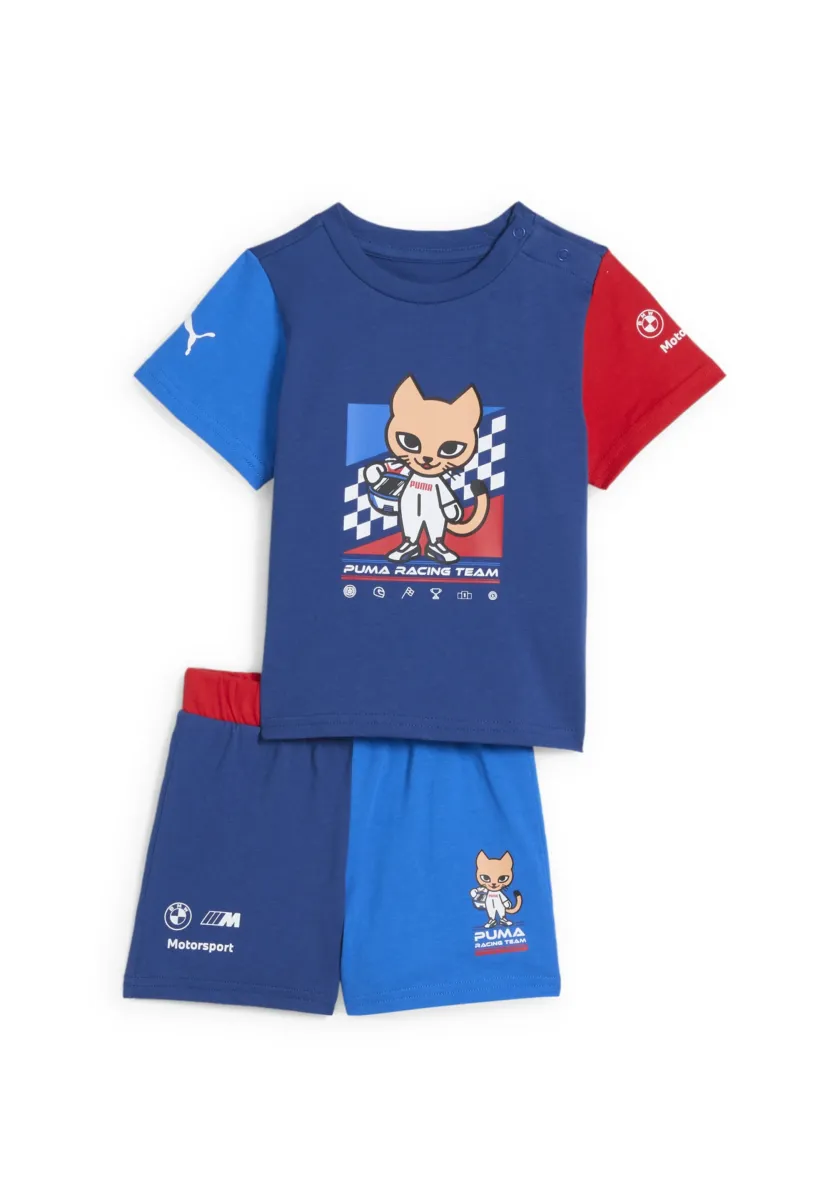 BMW MOTORSPORT KURZARM-SET - Shorts - pro blue-m color