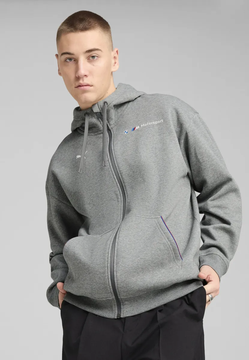 BMW   - Sweatjacke - medium gray heather