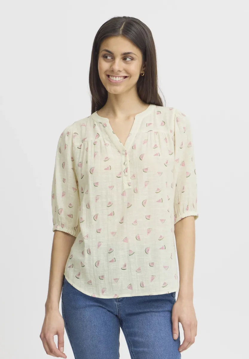 BOBBI - Bluse - off-white