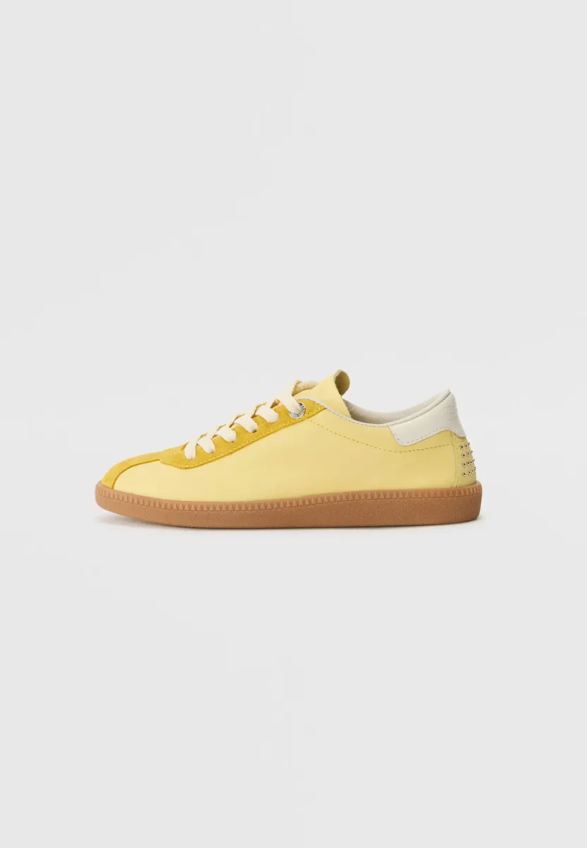 BOBBIE - Sneaker low - panna yellow/off white