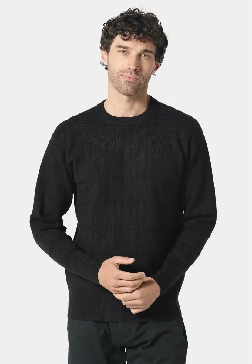 BODE - Strickpullover - black
