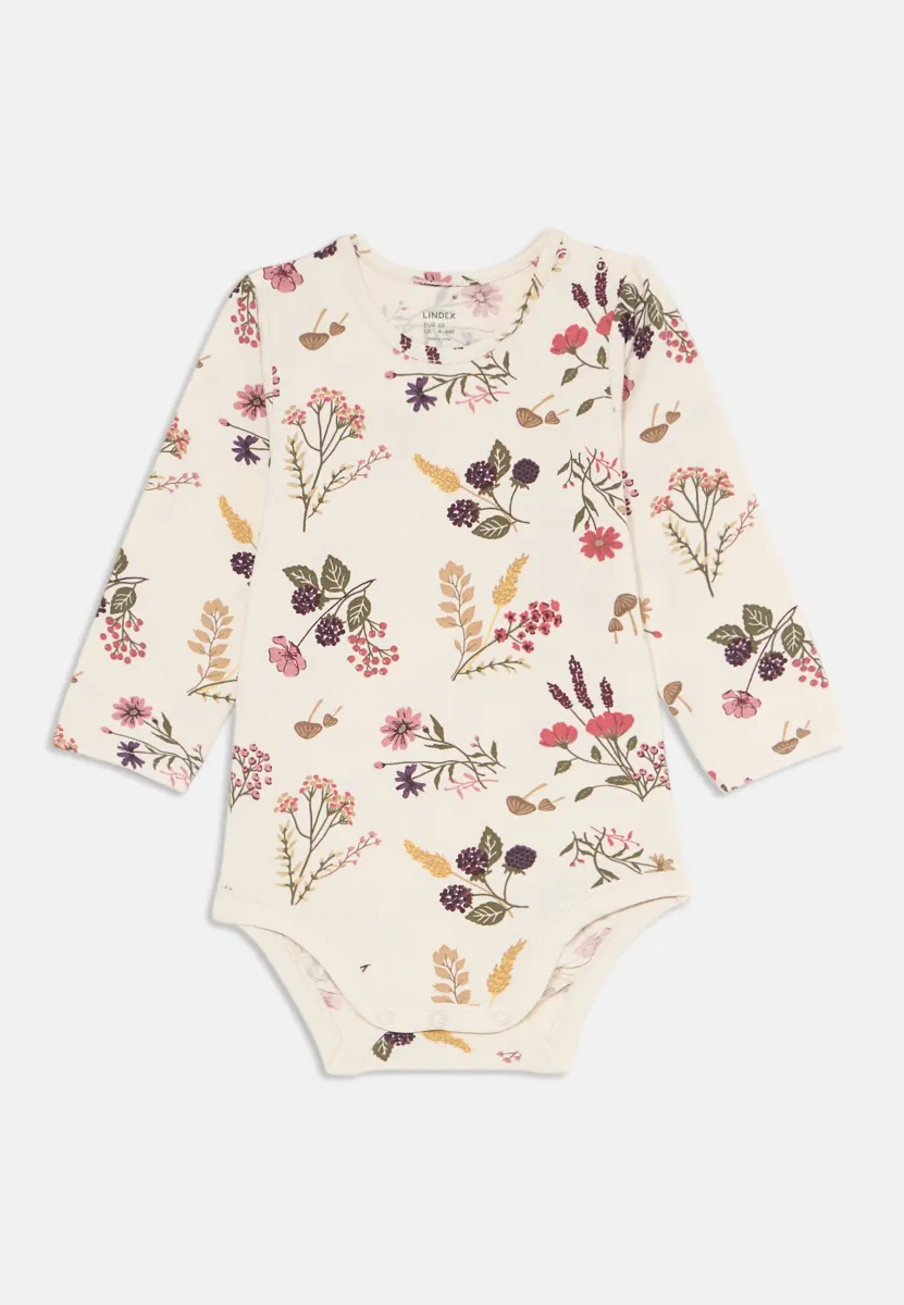 BODY BALLON SLEEVE MEADOW - Langarmshirt - light beige