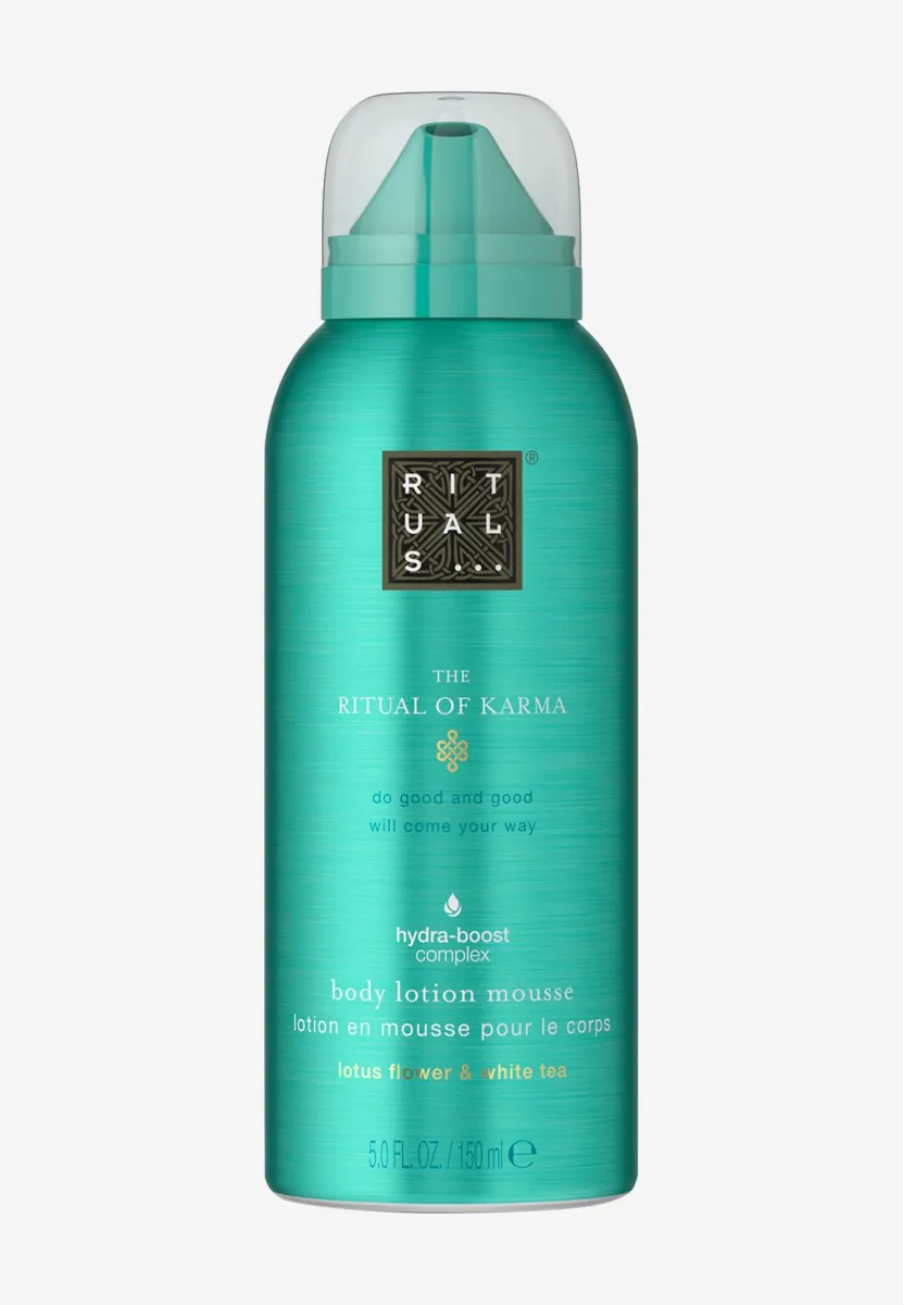 BODY LOTION MOUSSE - THE RITUAL OF KARMA - DELICATELY SWEET - LOTUS & WHITE TEA - Feuchtigkeitspflege
