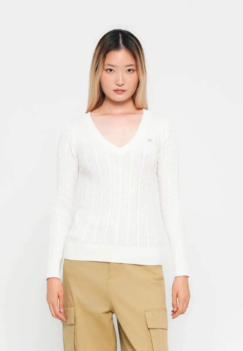 BODYSKIMMING - Strickpullover - white