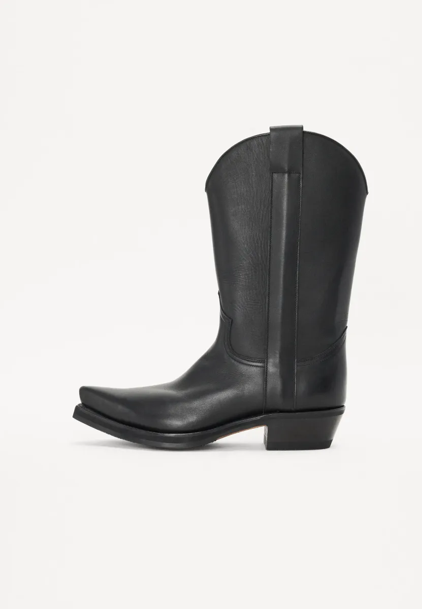 BOGOTA CLEAN UNISEX - Cowboy-/Bikerboot - black