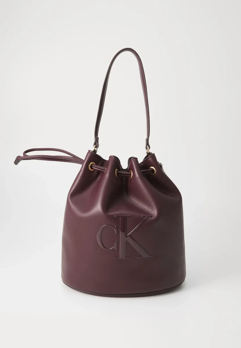 BOLD BUCKET BAG - Handtasche - fudge