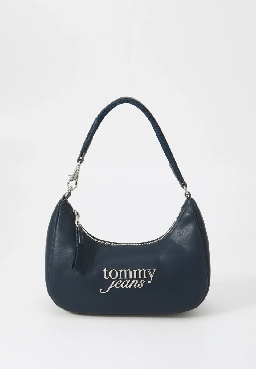 BOLD SCRIPT SHOULDER BAG - Handtasche - dark night navy