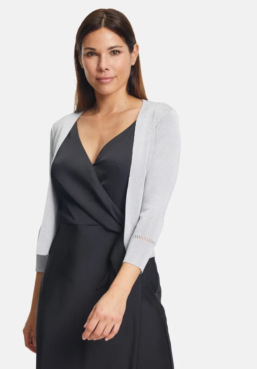 BOLERO - Strickjacke - grau