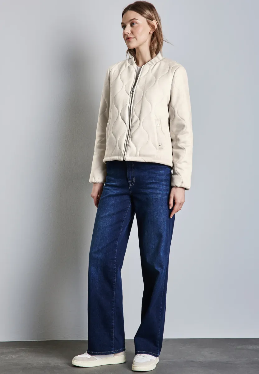 Bomberjacke - beige