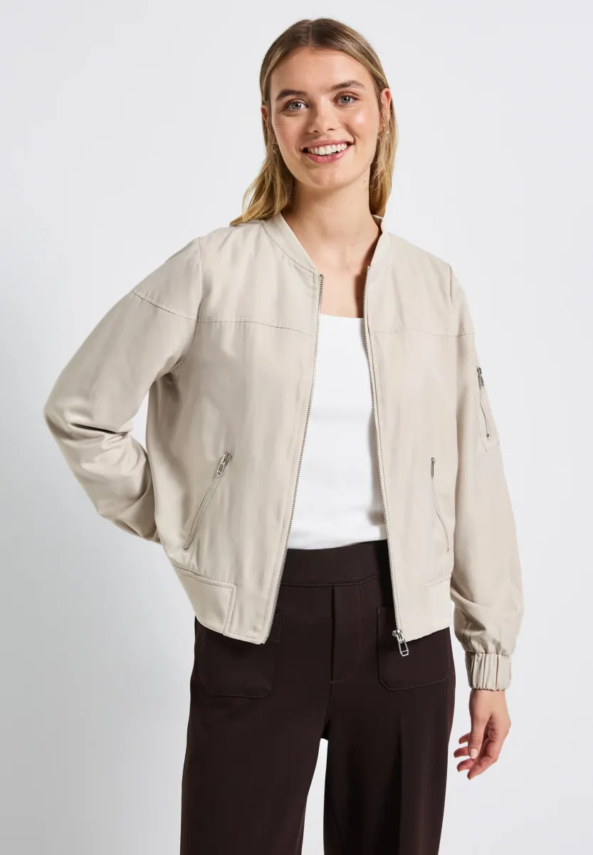 Bomberjacke - beige