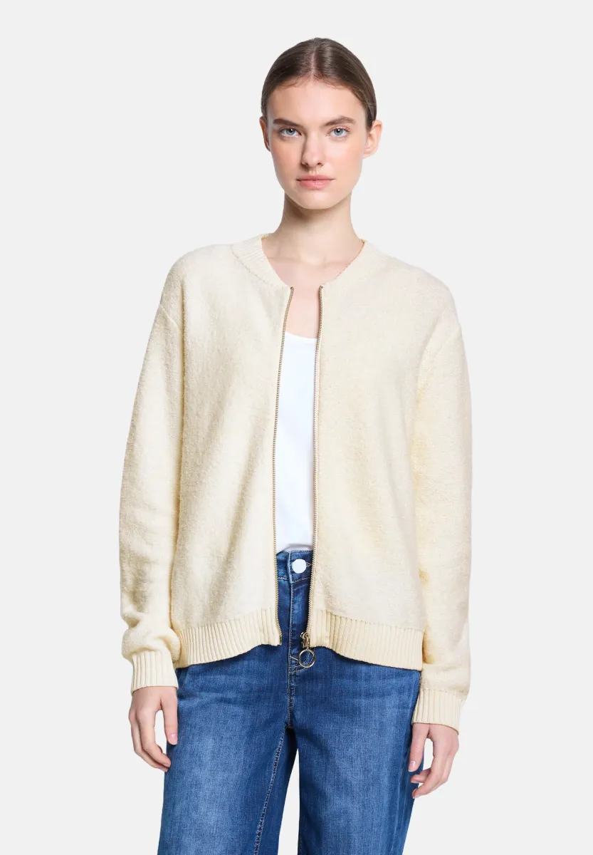 Bomberjacke - beige