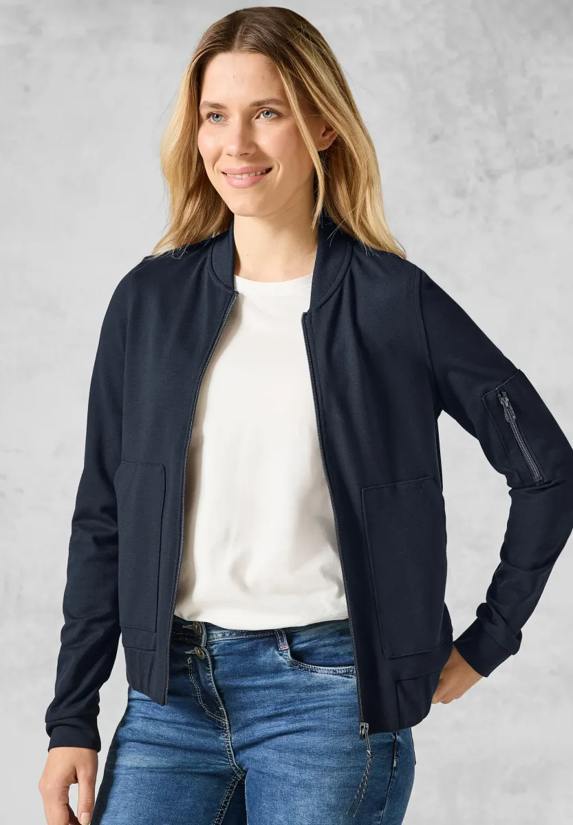 Bomberjacke - blau