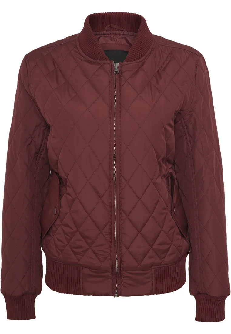 Bomberjacke - burgundy