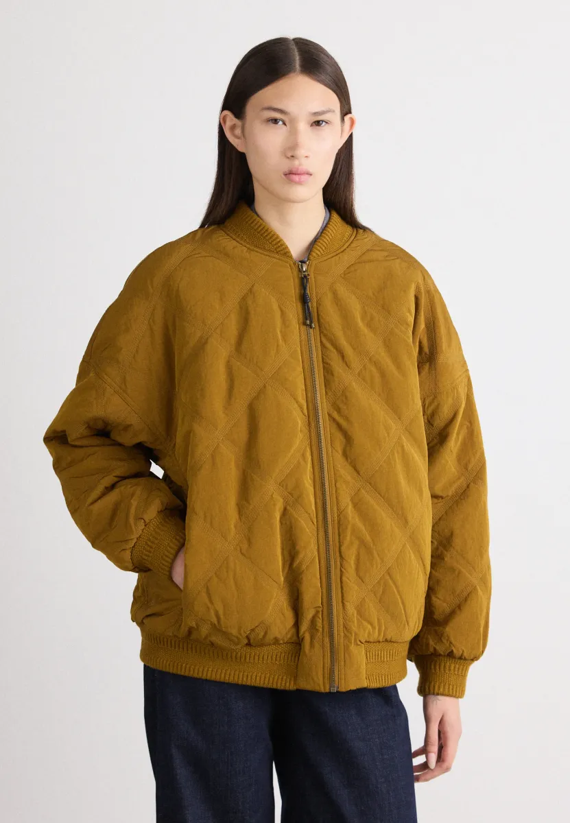 Bomberjacke - coal river bronze