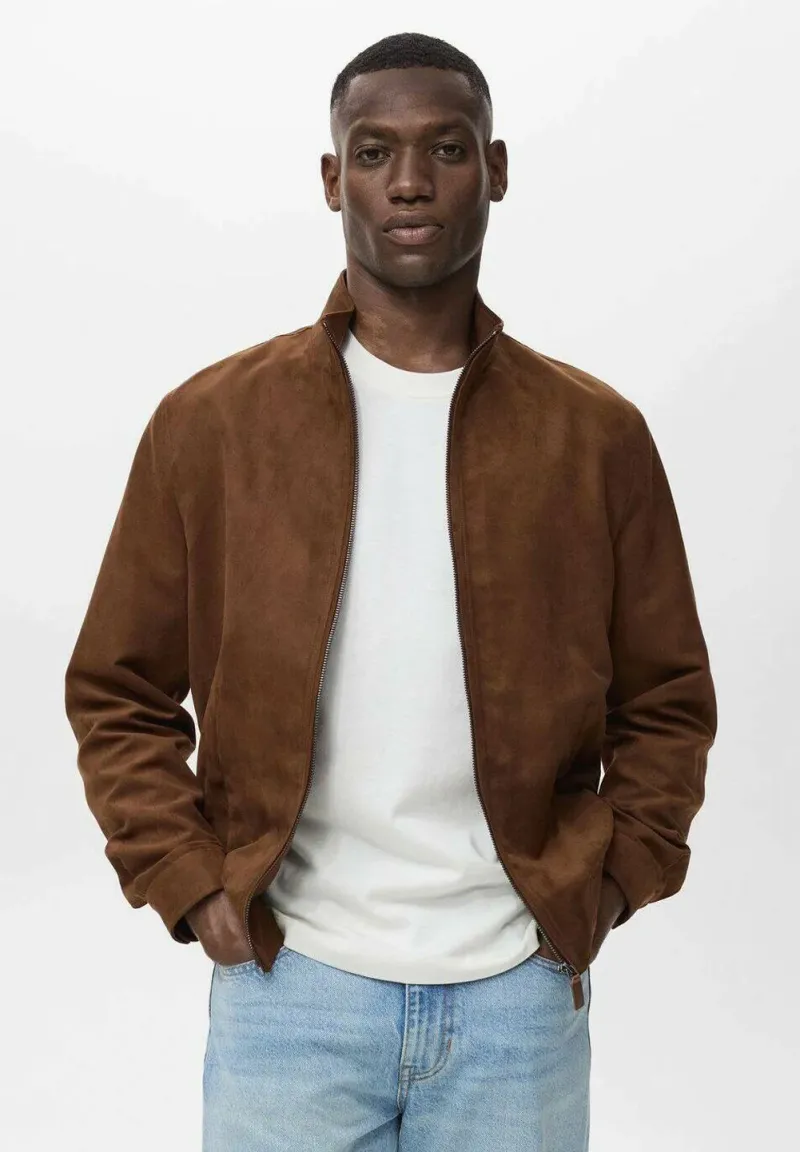 Bomberjacke - cognac