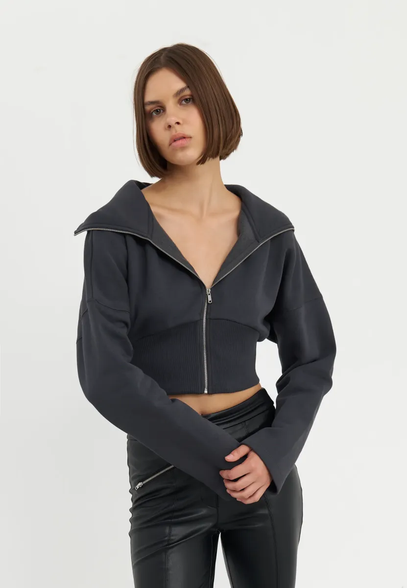 Bomberjacke - dark grey
