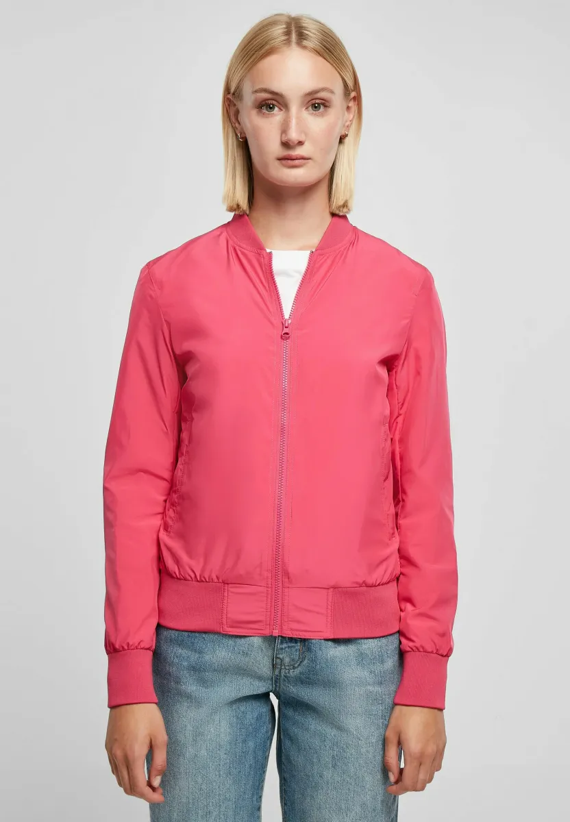 Bomberjacke - hibiskus pink