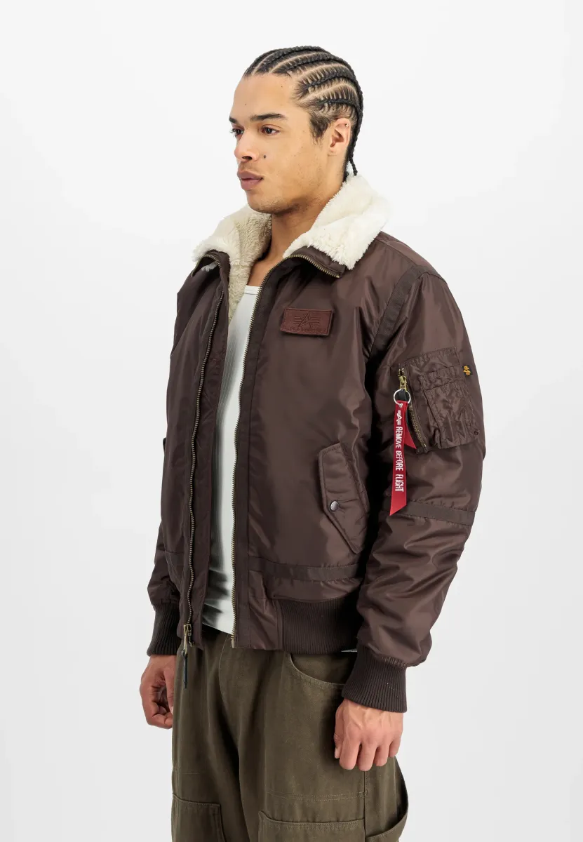 Bomberjacke - hunter brown
