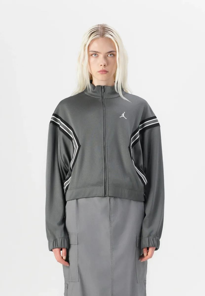 Bomberjacke - iron grey/black/sail