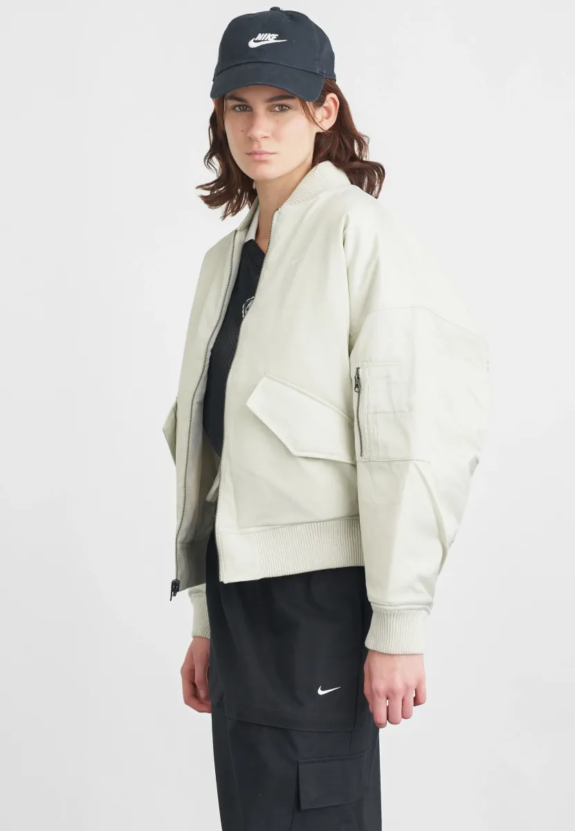 Bomberjacke - light bone/sail