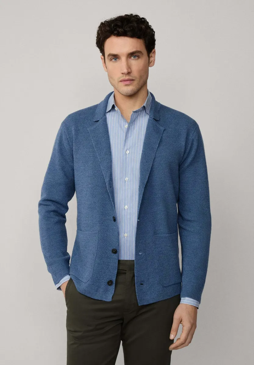 Bomberjacke - light thames blue