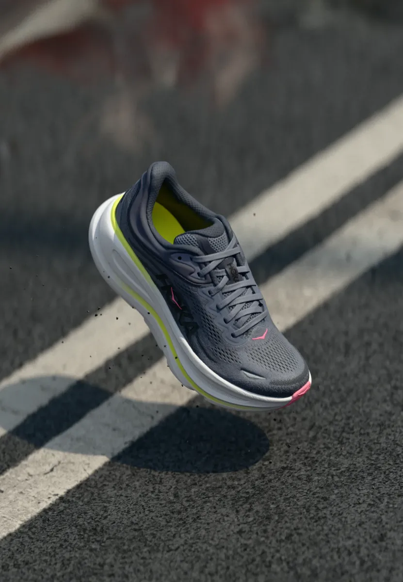 BONDI 9 - Laufschuh Straße - charcoal grey/grey skies