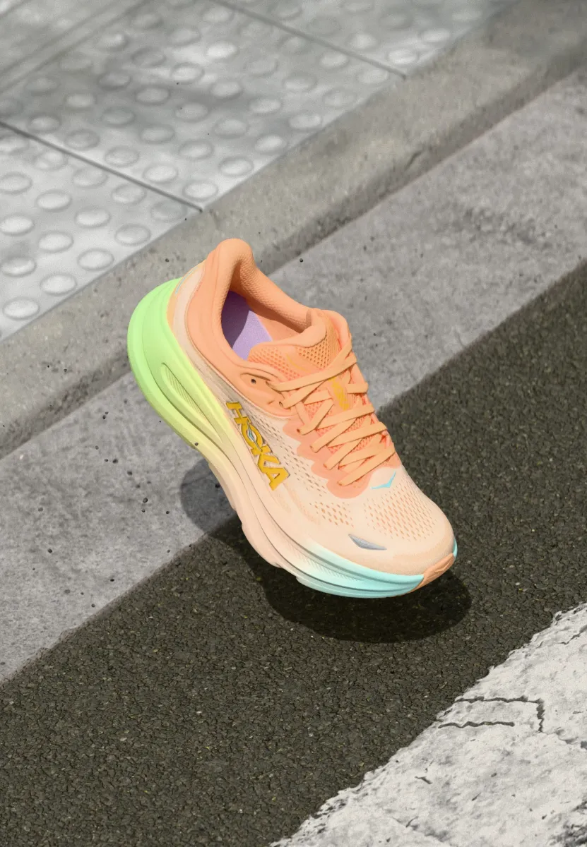 BONDI 9 - Laufschuh Straße - frost/pale tangerine