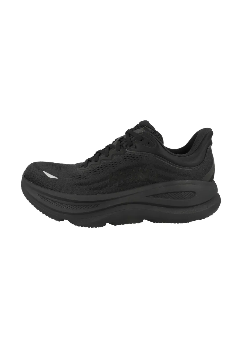 BONDI WIDE - Laufschuh Straße - black/black bblc