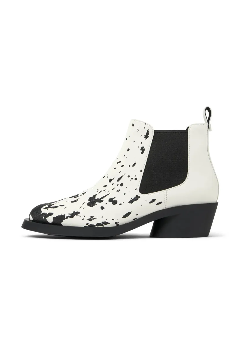 BONNIE TWINS - Ankle Boot - weiß schwarz